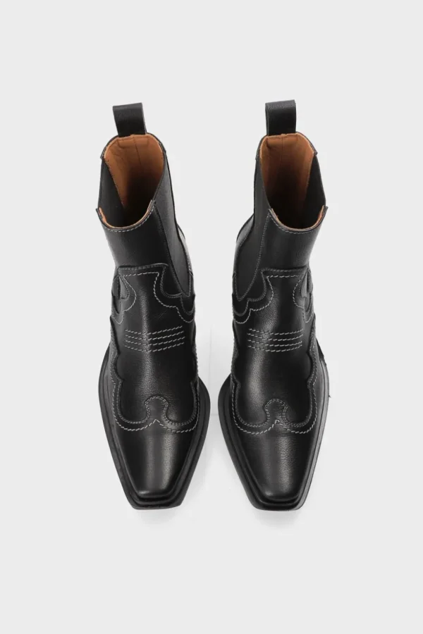 COPENHAGEN STUDIOS Cph232 Leather^Dames Westerse Laarzen