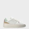 COPENHAGEN STUDIOS Cph76 Leather Mix^Dames Sneakers