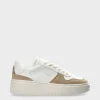 COPENHAGEN STUDIOS Cph75 Leather Mix^Dames Sneakers