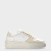 COPENHAGEN STUDIOS Cph77 Leather Mix^Dames Sneakers