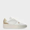 COPENHAGEN STUDIOS Cph76 Leather Mix^Dames Sneakers