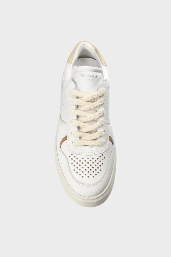 COPENHAGEN STUDIOS Cph76 Leather Mix^Dames Sneakers