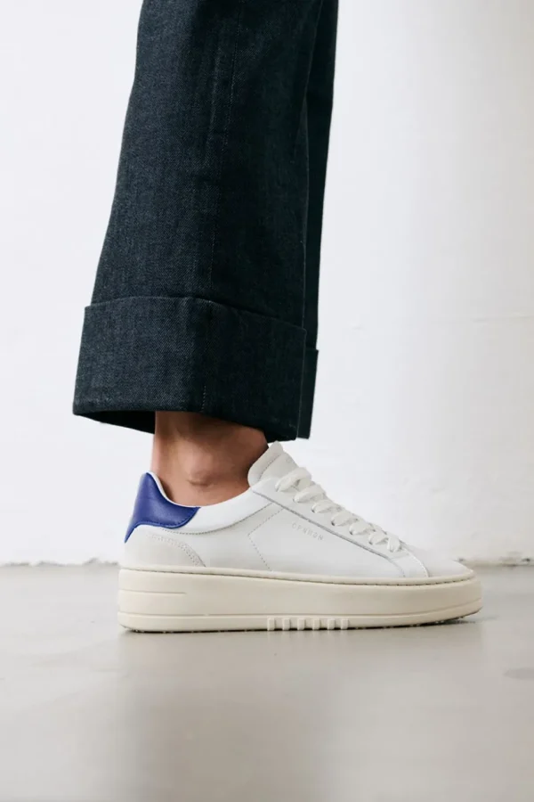 COPENHAGEN STUDIOS Cph72 Leather Mix^Dames Sneakers