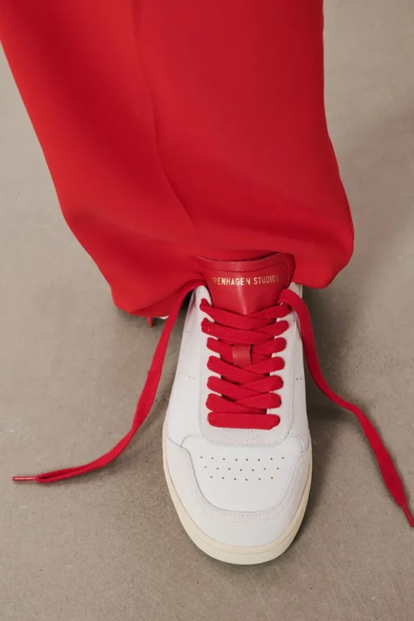 COPENHAGEN STUDIOS Cph255 Leather Mix^Dames Sneakers