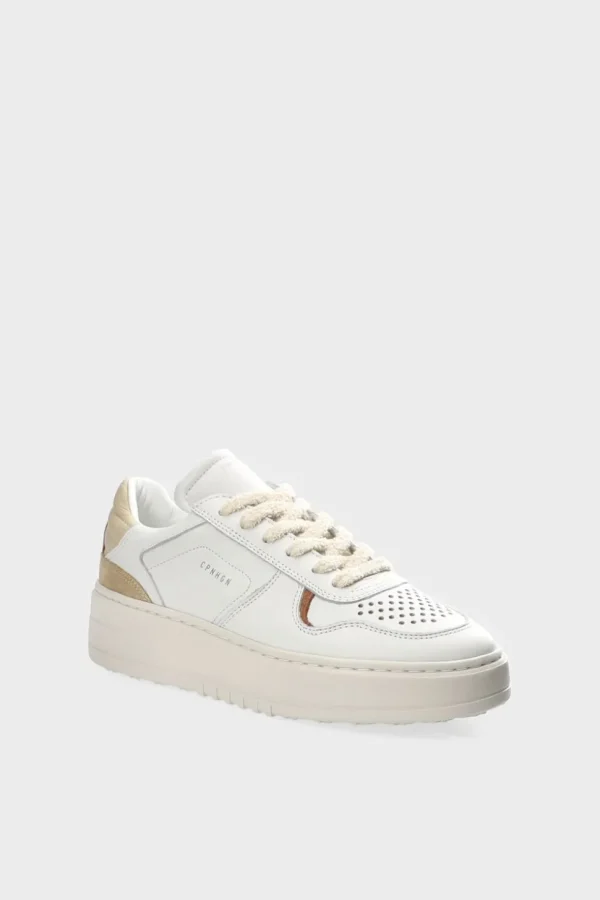 COPENHAGEN STUDIOS Cph76 Leather Mix^Dames Sneakers