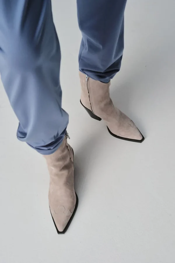 COPENHAGEN STUDIOS Cph238 Suede^Dames Westerse Laarzen