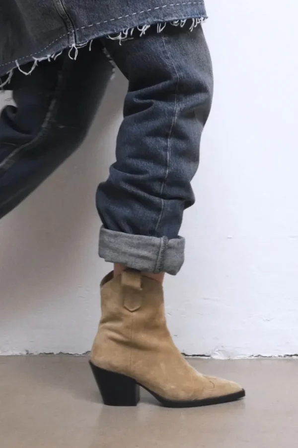 COPENHAGEN STUDIOS Cph238 Suede^Dames Westerse Laarzen